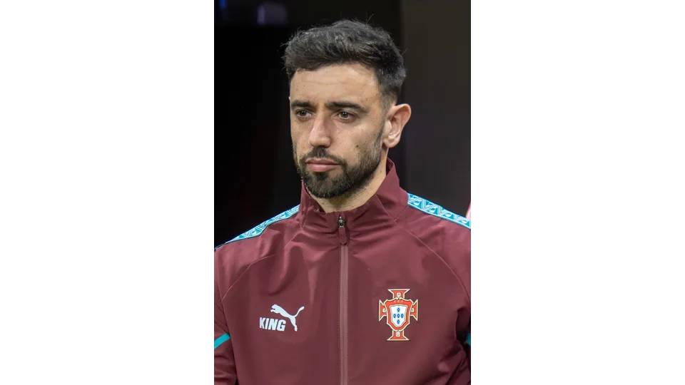 Bruno Fernandes during USMNT v Portugal 31 March 2026