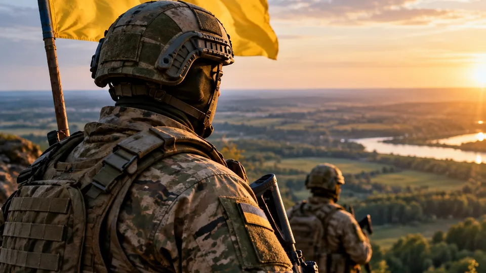 Тематична ШІ-ілюстрація до матеріалу «Сили оборони провели дві успішні наступальні операції — Президент».
